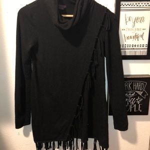 Black sweater with Cowl  neck